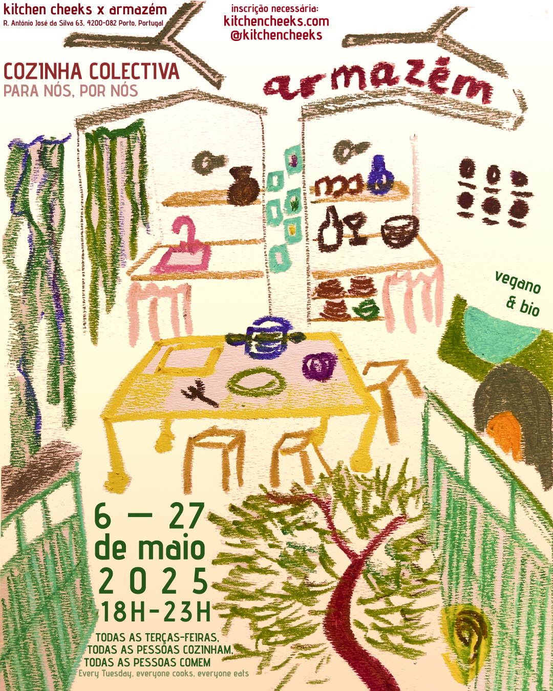 IG post 1080 x 1350 – Kitchen Cheeks x  Armazém