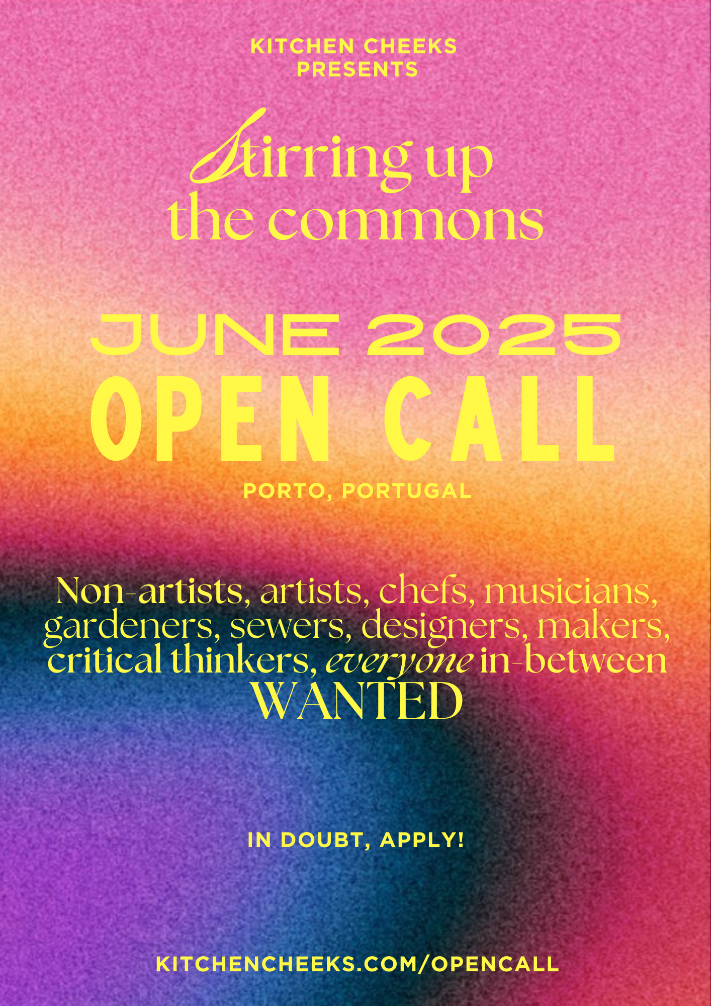 OPEN CALL