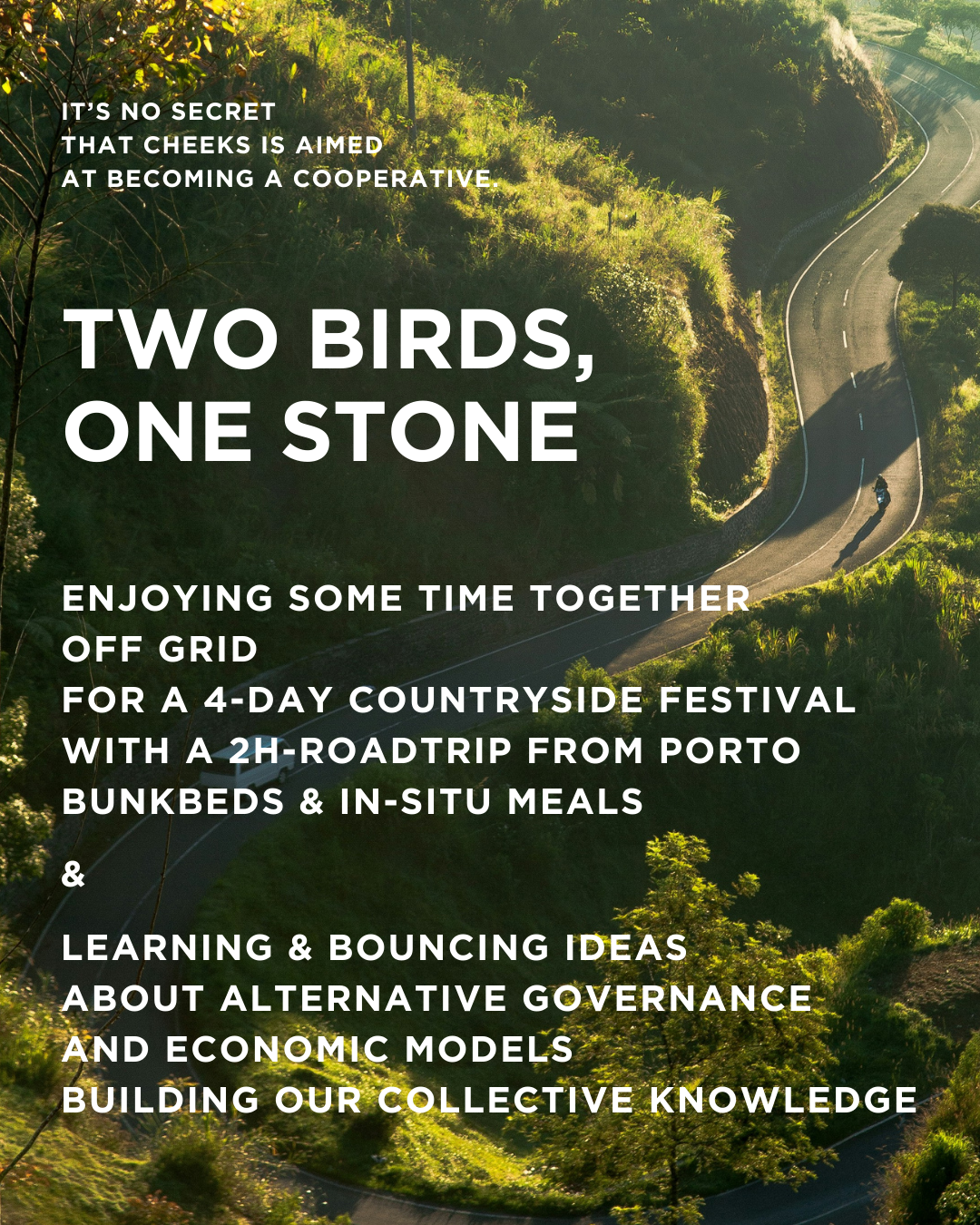 3 Two birds, one stone